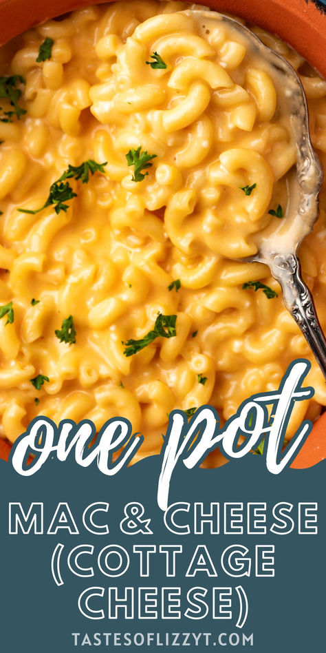 Break the dinner routine with our quick, comforting Mac and Cheese with Cottage Cheese recipe! Creamy, dreamy cheese sauce mixed with elbow macaroni and a surprising twist: cottage cheese. Ready in 20 minutes, it's perfect for hectic evenings. Featuring sharp cheddar, a hint of garlic salt, and the secret ingredient, cottage cheese, this homemade macaroni dish is a step up from the box, leaving everyone craving more. Say goodbye to the ordinary with this delicious, easy-to-make classic! Macaroni And Cheese Cottage Cheese, Mac And Cheese Recipe With Cottage Cheese, Cook With Cottage Cheese, Mac And Cheese Made With Cottage Cheese, Macaroni And Cheese Made With Cottage Cheese, Macaroni And Cheese With Cottage Cheese, Cottage Cheese Macaroni And Cheese, Cottage Cheese Mac N Cheese, Mac And Cheese Cottage Cheese