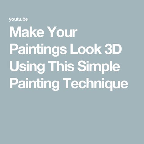 Make Your Paintings Look 3D Using This Simple Painting Technique How To Make 3d Paint, 3d Procreate, Procreate Painting, Negative Painting, Simple Painting, 3d Painting, Easy Paintings, How To Make Your, Painting Techniques