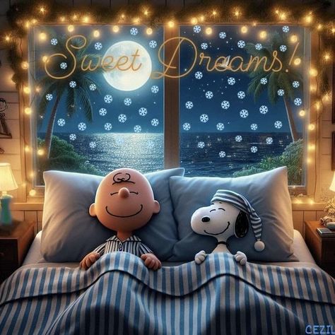 Good Night Snoopy, Sweet Dreams Gif, Funny Good Night Pictures, Snoopy New Year, Goodnight Snoopy, Good Morning Snoopy, Snoopy Cartoon, Snoopy Funny, Snoopy Images