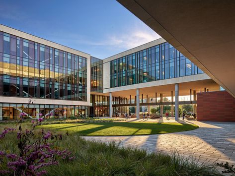 Campus Landscape Design, Second Story Porch, University Plan, Campus Landscape, School Designs, University Dorms, University Architecture, Dream Future, School Campus