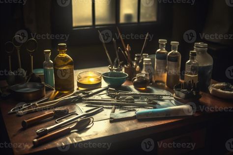 Medical equipment surgery at hospital of the past, old medicine. . Old Medicine, Land Scapes, Hospital Equipment, Western Interior, At Hospital, Old Hospital, Logo Banners, Medical Equipment, Heart With Arrow