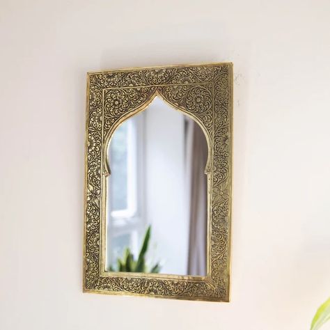 Mirrors – Maison Berber Brass Mirrors, Moroccan Door, Mirror Handmade, Brass Mirror, Handmade Brass, Home Decor Mirrors, Mirror Door, Door Design, Natural Wool