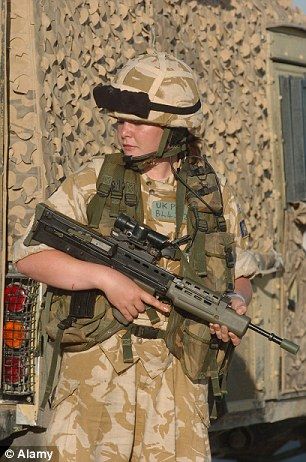 British Army warrior in Iraq M16a2 M203, M203 40mm, Women Soldiers, Marines Corps, Twentynine Palms, Operation Iraqi Freedom, Army Infantry, British Armed Forces, British Women