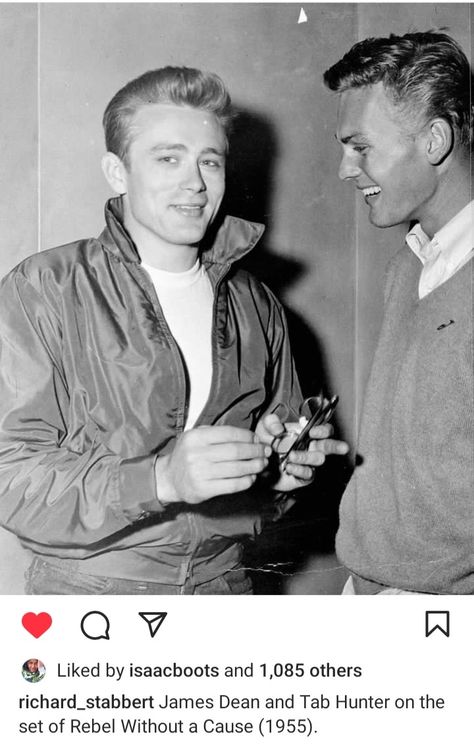 Jim Stark, James Dean Photos, Tab Hunter, Jimmy Dean, Anthony Perkins, James Dean, Pop Singers, Hollywood Actor, Vintage Hollywood