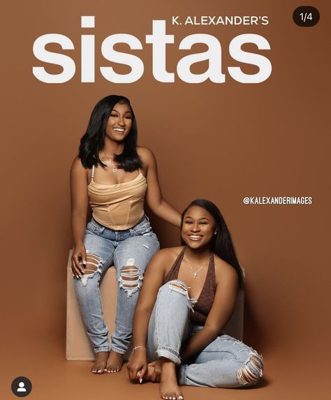 Bestie Photoshoot Ideas Black Women, Birthday Twin Photoshoot Ideas, Sister Birthday Photoshoot Ideas, Twins Sisters Aesthetic, Twins Birthday Photoshoot, Sister Shoot Ideas Photo Sessions, Sister Photoshoot Black Women, Black Best Friend Photoshoot, Photoshoot Ideas For Sisters