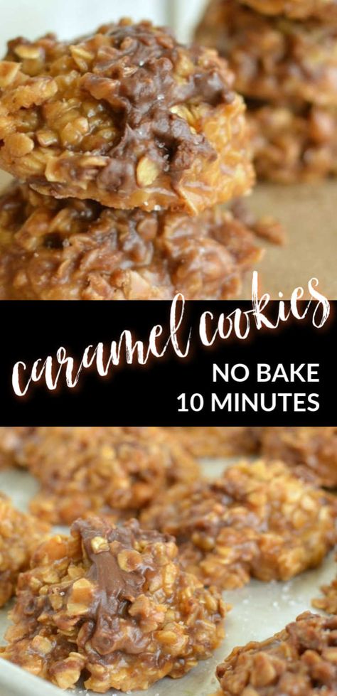 No Bake Caramel Cookies, Toffee Chips, Baked Caramel, Salted Caramel Cookies, Caramel Pudding, Caramel Cookies, Bake Cookies, Munnar, Hormone Imbalance