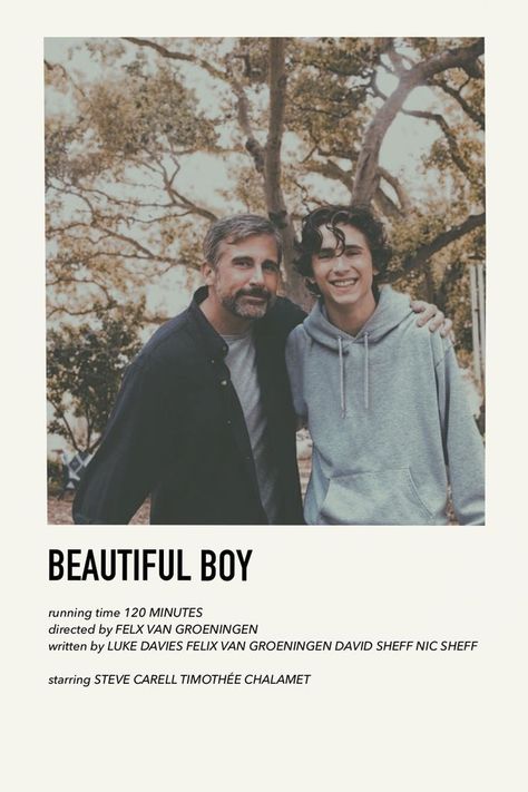 Beautiful Boy Movie Poster, Boy Movie, Polaroid Pics, Posters Minimalist, Movies For Boys, Boys Posters, Iconic Movie Posters