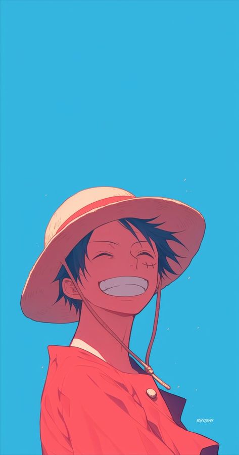 One Piece Anime Aesthetic, Strawhats Wallpaper, Anime Aesthetic One Piece, One Piece Fanart Luffy, One Piece Wallpaper Phone, Luffy Wallpaper Aesthetic, One Piece Luffy Fanart, Luffy One Piece Fanart, Monkey D Luffy Art