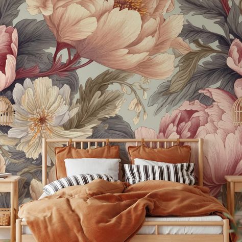 With large scale florals and botanical prints predicted to be one of the big wallpaper trends in 2025, we’re sure that our beautiful Boho Floral Mural will keep you on trend. Boasting large scale blooms in a colour palette to inspire, this will totally transform your space in to a place that you’ll never want to leave. 😍 #muralwallpaper #peelandstickwallpaper #renterfriendly #trendingwallpaper #homeinspo #homedecor #homesweethome #homedecoration #homedesign #interiordesign #interior #diyhome... Big Wallpaper, Floral Print Wallpaper, Floral Mural, Wallpaper Trends, Renter Friendly, Boho Floral, Botanical Prints, Peel And Stick Wallpaper, Colour Palette