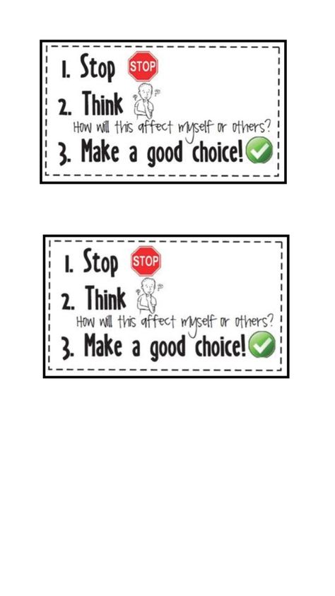 Stop Think Act Self Control, Stop Think Act Activities, Stop Think Act, Sel Activities, Kindergarten Social Studies, School Social Work, Parenting Done Right, Counseling Activities, Social Emotional Skills