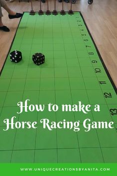 Horse Race Fundraiser, Kentucky Derby Games, Game Board Template, Horse Racing Game, Kentucky Derby Party Games, Derby Games, Kentucky Derby Themed Party, Kentucky Derby Party Decorations, Horse Race Game