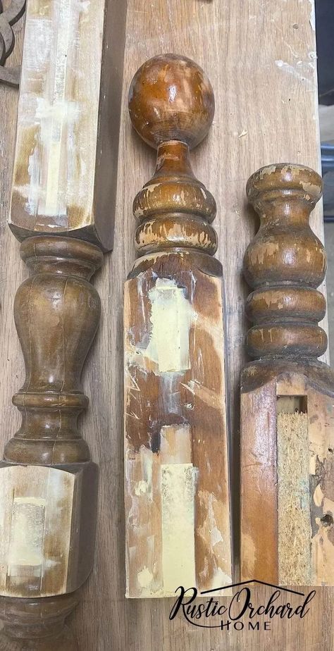 Antique Ideas For Home, Wood Chisel Projects, Spindles Repurposed Diy, Crafts With Spindles Ideas, Wood Angels Diy, Spindle Angels Diy, Spindle Crafts Christmas, Wood Spindle Crafts Diy Ideas, Wooden Spindle Crafts