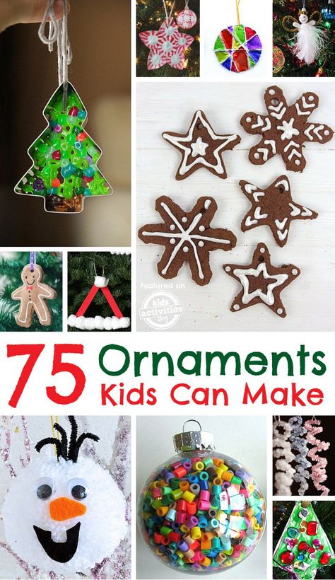 Ornaments Kids Can Make  - over 75 ideas for all ages! Ornaments Kids Can Make, Scratch Book, Music Ornaments, Kids Christmas Ornaments, Navidad Diy, Preschool Christmas, Kids Ornaments, Book Drawing, Christmas Ornaments Homemade