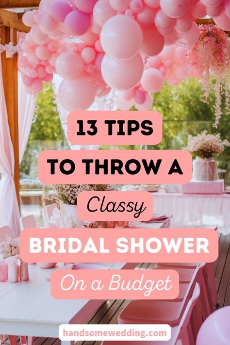 Looking for a way to throw a bridal shower on a budget? We've got tons of DIY ideas to help you put together adorable decorations, whip up some tasty and budget-friendly snacks, and keep your guests entertained with activities that won't cost a fortune. Get ready for a fantastic inexpensive bridal shower. Bridal Shower Budget Ideas, Throwing A Bridal Shower Ideas, Best Bridal Shower Decorations, How To Throw A Bridal Shower On A Budget, Bridal Shower Ideas Cheap, Patio Bridal Shower Ideas, Home Bridal Shower Ideas Decor, Dollar Store Bridal Shower Decorations, Bridal Shower Diy Ideas