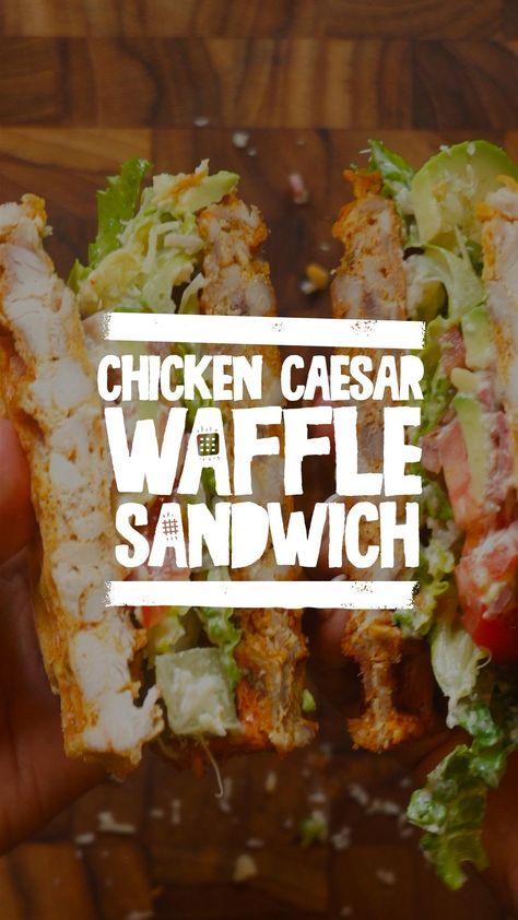 Chicken Caesar Waffle Sandwich Chicken Caesar Waffle Sandwich, Chicken Ceasar Waffles, Chicken Waffle Ceaser Salad Sandwich, Chicken Caesar Waffle, Chicken Ceasar Salad Waffle, Chicken Caesar Salad Waffle, Chicken Waffle Caesar Salad Sandwich, Chicken Ceasar Salad Croissant Sandwich, Easy Caesar Dressing