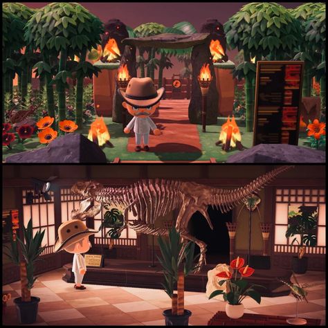 John Hammond, Dinosaur Park, Jurrasic Park, Animal Crossing Wild World, Island Theme, Animal Crossing Pocket Camp, New Animal Crossing, Animal Crossing Game, Tropical Colors