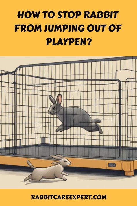 How to Stop Rabbit from Jumping Out of Playpen? Rabbit Playpen, Rabbit Behavior, Pet Bunny Rabbits, Comfortable Space, Bonding Activities, Pet Bunny, Bunny Rabbits, Custom Pens, Helpful Tips