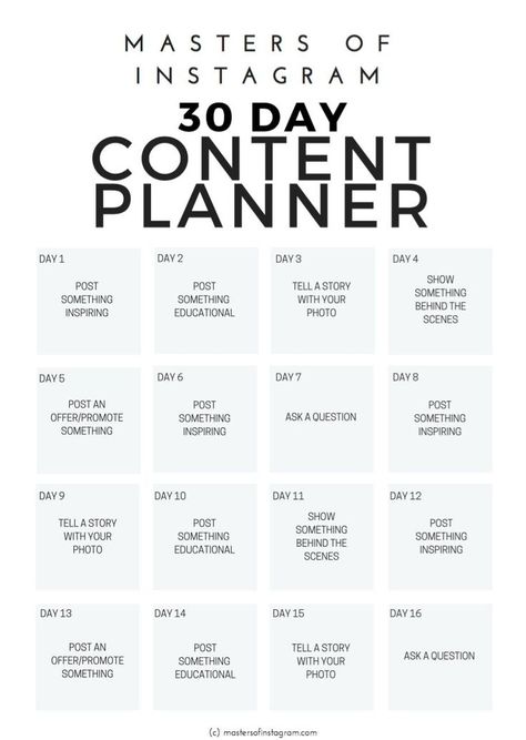 Instagram Content Planner, Instagram Calendar, Finanse Osobiste, Instagram Plan, Instagram Planner, Media Planner, Marketing Logo, Content Planner, Instagram Marketing Tips