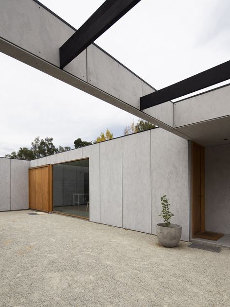 Cement House, Fibre Cement Cladding, Cement Panels, Facade Panel, House Cladding, Facade Cladding, Timber Windows, Heritage House, Australian Architecture