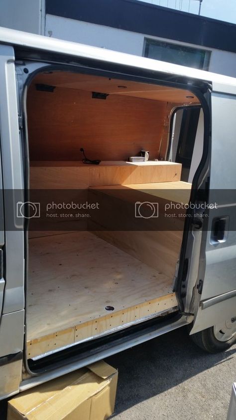 Ford Transit Forum • View topic - My MK7 SWB 115 trend conversion (Picture heavy) Mk7 Transit Camper, Van Renovation, Ford Transit Camper Conversion, Bedford Van, Ford Transit Camper, Transit Camper, Build A Camper Van, Build A Camper, Van Life Diy