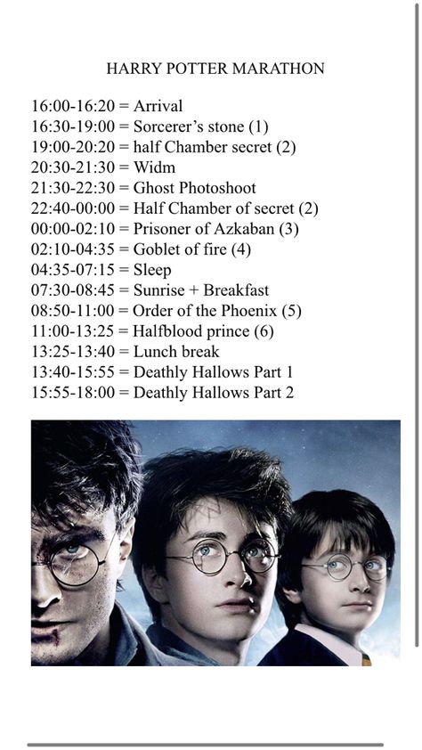 Harry Potter Bucket List, Harry Potter Lifestyle, Diy Harry Potter Snacks, Movie Marathon Snacks Ideas, Harry Potter Movie Night Ideas, Harry Potter Watch Party Ideas, Movie Marathon Food, Harry Potter Marathon Aesthetic, Harry Potter Movie Date Night