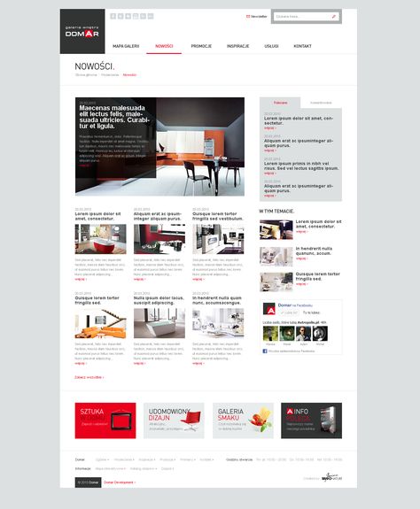 Domar on Behance Association Website Design, Portal Web Design, Blog Layout Inspiration, Intranet Portal, Cv Original, Portal Design, Ui Design Dashboard, Blog Website Design, News Website Design