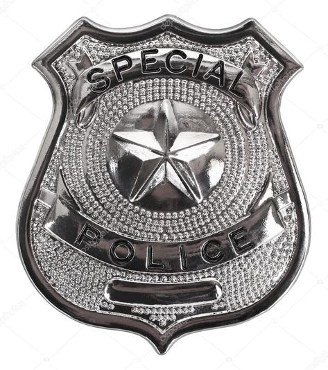 Police Officer Badge, Special Police, Flash Tv Series, Sheriff Badge, Police Dept, Police Badge, Police Officer, White Background, Stock Photos