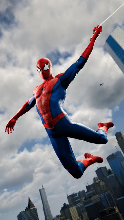 Spiderman Scene, Spiderman Ps4 Wallpaper, Image Spiderman, Spiderman Ps4, Amazing Spiderman Movie, Marvel Superhero Posters, Spectacular Spider Man, Spiderman Artwork, Spiderman Pictures