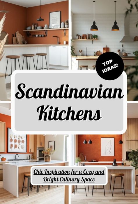 Ready to give your kitchen that effortlessly cool, minimalist vibe? Dive into the world of Scandinavian kitchen design—where form meets function, and elegance meets practicality. Say goodbye to cluttered countertops and hello to sleek, stylish simplicity. Curious how the Scandinavians do it? Spoiler: it’s more than just IKEA. Let's take a tour, and maybe pick up a meatball or two along the way. Paint Colors For Scandinavian Design, Swedish Kitchen Decor, Hygge Decor Kitchen, Scandinavian Cabin Kitchen, Scandinavian Kitchen Tiles, Traditional Scandinavian Interior, Scandinavian Farmhouse Kitchen, Small Scandinavian Kitchen, Scandi Kitchen Ideas