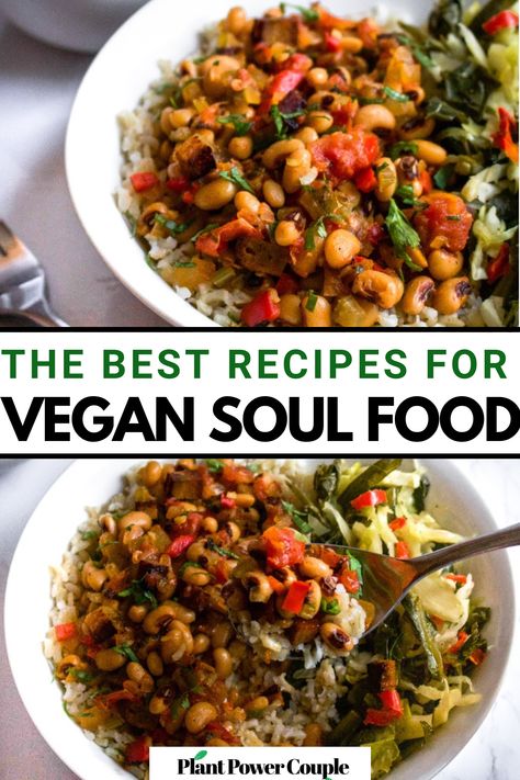 Vegetarian Soul Food Southern Style, Plant Based Soul Food, Vegan Soul Food Recipes Plant Based, Vegetarian Soul Food Recipes, Vegan Plant Based Recipes, Black Vegan Recipes, Vegan Soul Food Recipes, Whole Food Plantbased Recipes, Traditional Coleslaw Recipe