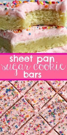 Sheet Pan Sugar Cookie Bars, Bar Cookie Recipes For A Crowd Sheet Pan, 5 Ingredient Sugar Cookie Cheesecake Bars 12 Tomatoes, Betty Crocker Sugar Cookie Bars, Sheet Pan Monster Cookie Bars, 1950s Food, Frosting Colors, Sugar Cookie Bars, 15 Minute Meals