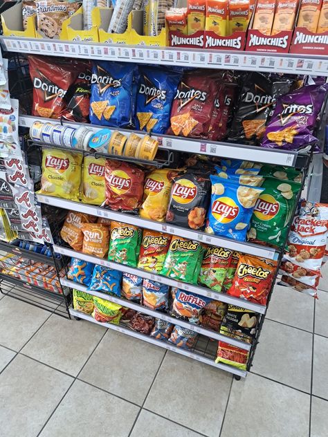 Gas Station Snacks Aesthetic, Grace Reilly, Gas Station Snacks, Gas Station Aesthetic, Gas Station Food, 11 Birthday, Snack Station, Food Addict, Sleepover Things