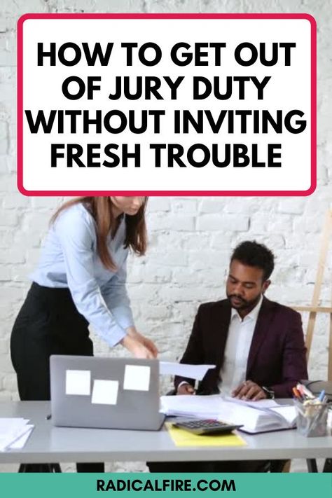 Do you want to know how to get out of jury duty without getting into trouble? In this article, we'll talk about the strategies you can use to get out of jury duty that are legal and simple. Yes, jury duty is super important - however, it is not always a good fit for everyone #juryduty #legal Jury Duty, Financial Independence Retire Early, Creating Wealth, Free Budget, Budgeting Worksheets, Meaningful Life, Budgeting Finances, Budgeting Money, Emergency Fund