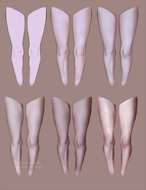 Leg Shading StepbyStep by AshantiArt on DeviantArt Skin Shade Tutorial, Digital Shading Tutorial, Leg Shading, How To Draw Skin, Skin Shading Tutorial Digital, How To Shade Skin, Skin Shading Tutorial, Skin Shading, Shading Tutorial