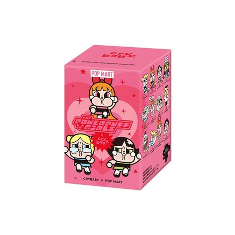 CRYBABY x Powerpuff Girls Series Figures | Blind Boxes - POP MART (United States) Blind Box Figures, Goth Doll, Screen Photography, Baby Pop, Game Rules, Blind Boxes, Secret Box, Powerpuff Girl, The Powerpuff Girls