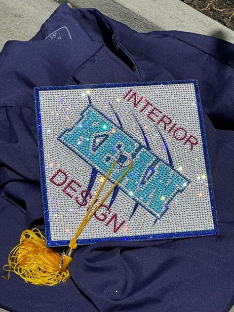 Graduation Cap, Interior Design, college graduation Interior Design Grad Cap, Interior Design Graduation Cap, Graphic Design Grad Cap, Beaded Grad Caps, Diamond Grad Cap, Badazzel Grad Cap, History Grad Cap, Graduation Cap Designs, Cap Decorations