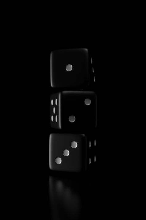 Light and shadow of dice Premium Photo | Premium Photo #Freepik #photo #light Things That Are Black, Photos With Black Background, Black Things Photography, Black Objects Aesthetic, Black Photography Dark, Black On Black Photography, Black Things Aesthetic, Black Colour Aesthetic, Matt Black Aesthetic