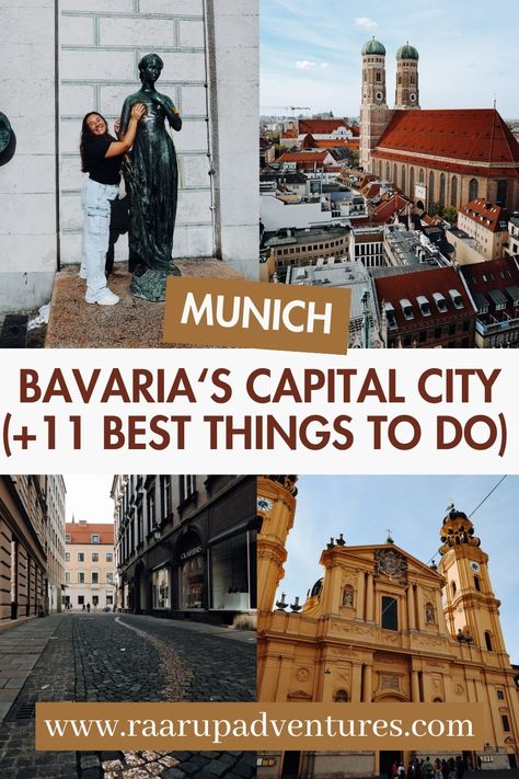 11 Top Sights Not to Miss on Your First Visit to Munich, Germany - Raarup Adventures Germany Bucket List, Visit Munich, Greek Temple, Munich Germany, Park In New York, City Limits, New Town, Beer Garden, 12th Century