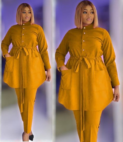 Trouser And Top For Ladies, Kampala Gown Styles For Ladies, Materials Gown Style, Boubou Styles For Women, Simple Dress Casual, Classy Short Dresses, Modest Dresses Fashion, 2piece Outfits, Chic Dress Classy