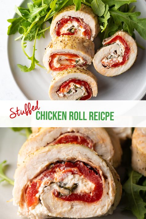 Chicken Rolatine, Grilled Chicken Roll Ups, Stuffed Chicken Cutlets Roll Ups, Meat Rolls Stuffed, Chicken Roll Up, Chicken Rolls Recipes, Rolled Chicken Breast Recipes, Roulade Chicken, Chicken Breast Roll Ups