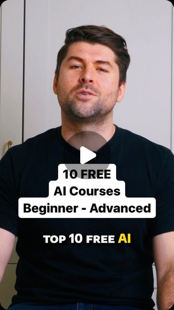 Chris Donnelly on Instagram: "These are the 10 FREE AI Courses, from BEGINNER to ADVANCED...  #ai #courses #machinelearning #career" Chris Donnelly, Electronic Ideas, Easy Money Online, Short Courses, English Course, Free Online Courses, Skills To Learn, Easy Money, Free Courses