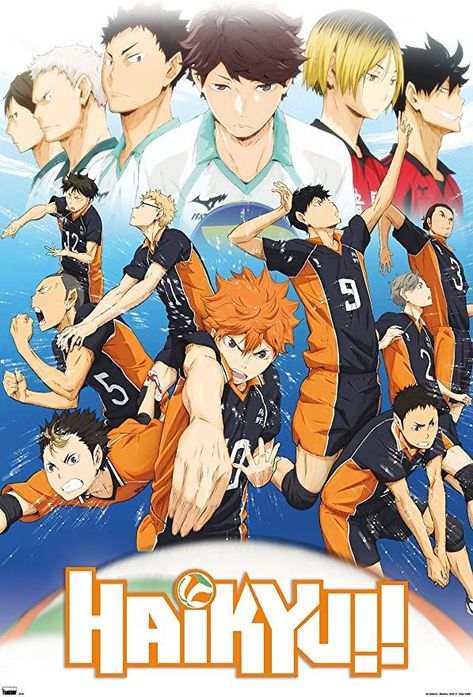 Galactik Football, Watch Haikyuu, Haruichi Furudate, Poster Anime, Volleyball Anime, Haikyuu Karasuno, Haikyuu Wallpaper, D Gray Man, Anime Poster