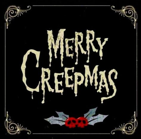 Merry Witchmas, Merry Creepmas, Horror Christmas, Goth Christmas, Nightmare Before Christmas Decorations, Scary Christmas, Christmas Horror, Creepy Christmas, Dark Christmas