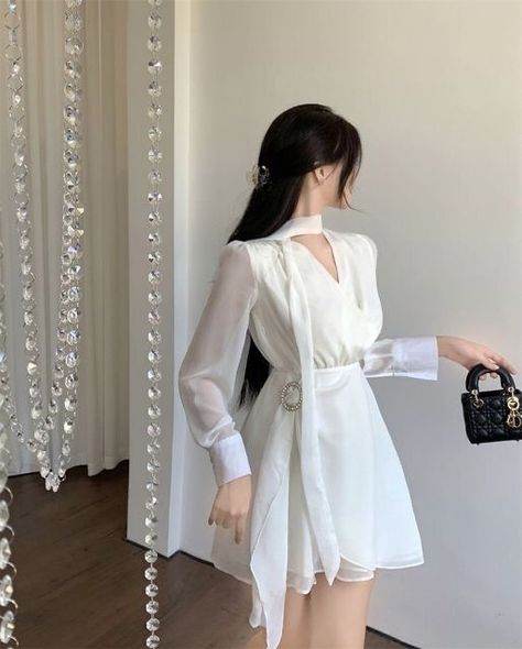 Korean Fashion Dress, Pretty Prom Dresses, Fashionista Clothes, Looks Street Style, Korean Dress, Glam Dresses, Looks Chic, Kpop Fashion Outfits, Teen Fashion Outfits