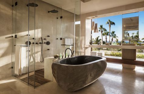 One&Only Palmilla, Los Cabos Dream Bathtub, Deep Bathtub, Marble Bathtub, Stone Tub, Diy Bathtub, Outdoor Bathtub, Refinish Bathtub, Cast Iron Bathtub, Best Bathtubs