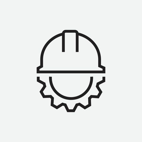 vector illustration of engineer icon with cogwheel Civil Engineering Logo Design Ideas, Hilight Instagram Cover Minimal, Engineering Logo Design Ideas, Mechanical Engineering Logo, Engineering Icon, Civil Engineering Logo, Engineer Drawing, Engineer Logo, Engineering Illustration