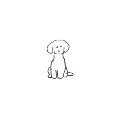 Small Dog Tattoos, Handpoke Tattoo, Cute Easy Doodles, Cute Tiny Tattoos, 강아지 그림, Minimalist Tattoos, Dainty Tattoos, Time Tattoos, Dog Tattoo