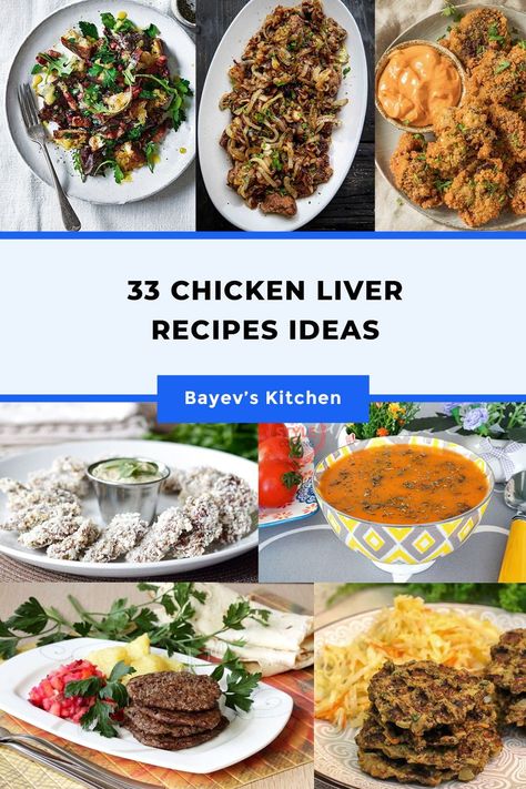 I share the best chicken liver recipes. 33 ideas what to cook with chicken liver. Salads, appetizers, pies, soups, main dishes, garnishes and other ideas what to cook with chicken liver. Liver Recipes Chicken, Fried Chicken Livers Southern, What To Cook With Chicken, What To Make With Chicken, Chicken Livers Recipe, Salads Appetizers, Chicken Liver Recipes, Homemade Egg Noodles, Alkaline Vegan