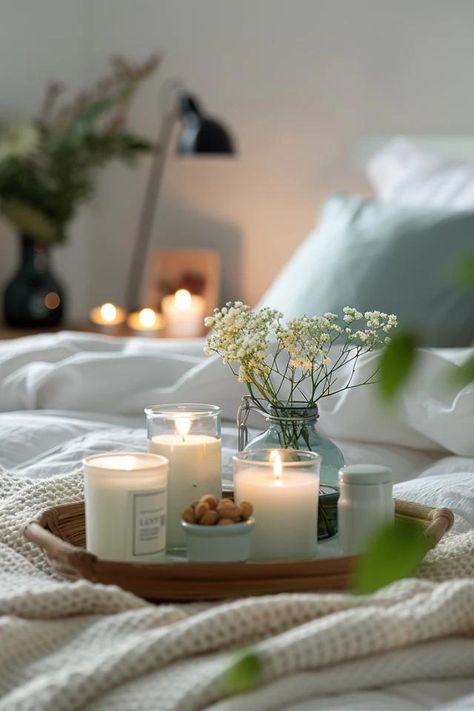 How To Make Your Guest Room Feel Like A Hotel: Hospitality Touches Hotel Look Bedroom, Luxury Aesthetics, Hotel Hospitality, Healing Retreats, Apartment Vibes, Balcony Bar, Backyard Balcony, Guest Room Decor, Hotel Amenities