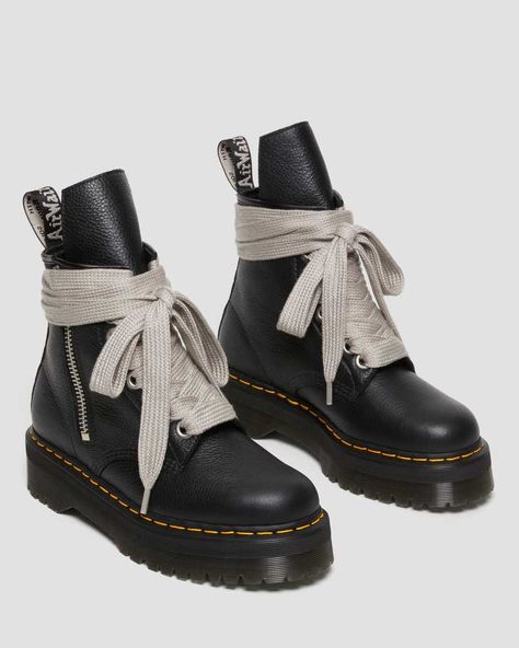 Dr Marten Shoes, Rick Owens Doc Martens, Rick Owens Dr Martens, Dr Martens Boots Men, Doc Martens Mens, Dr Martens Platform, Rick Owens Outfit, Rick Owens Shoes, Body Jewelry Diy